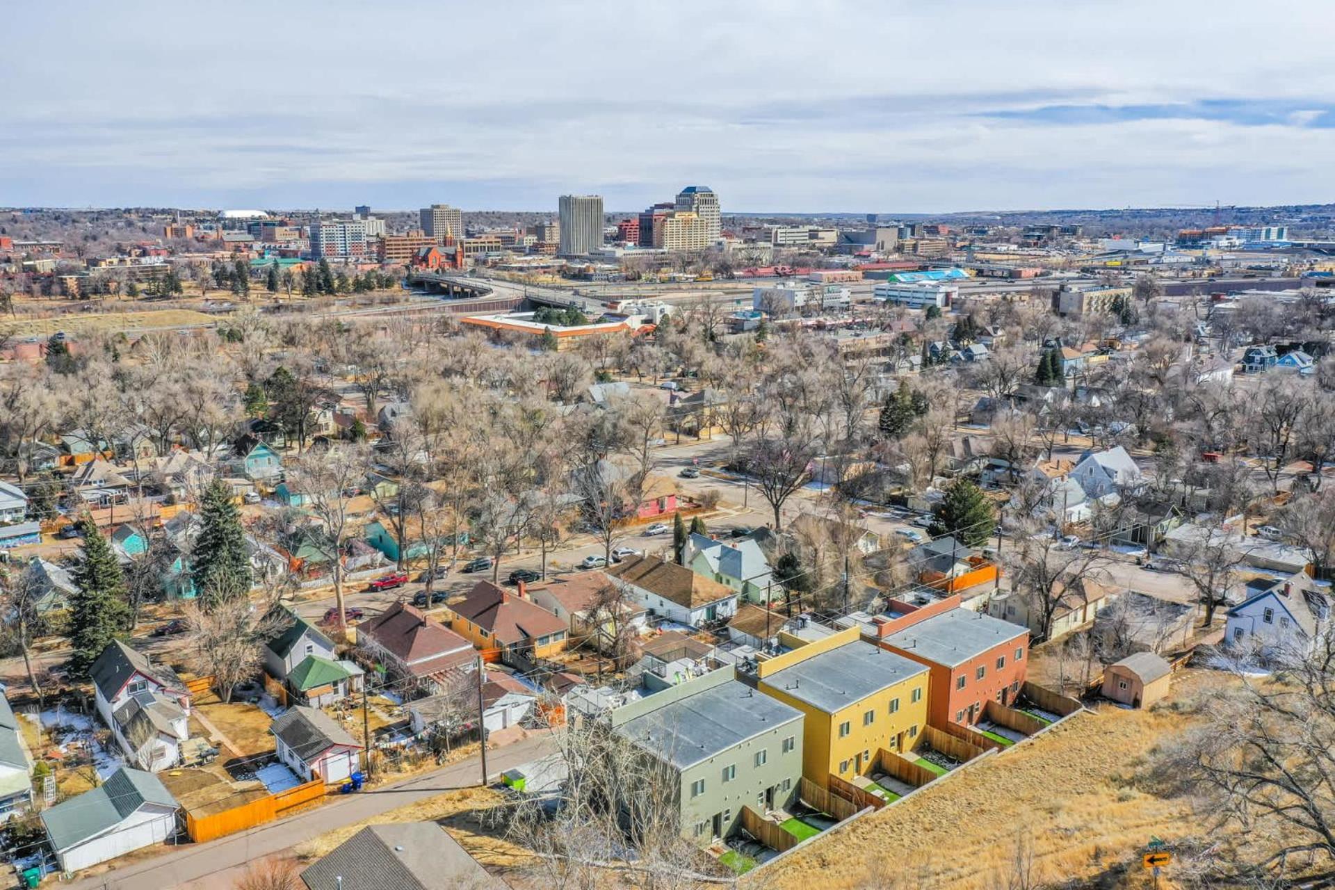 The Chestnut Downtown Rooftop Deck W Firepit Villa Colorado Springs Exterior photo