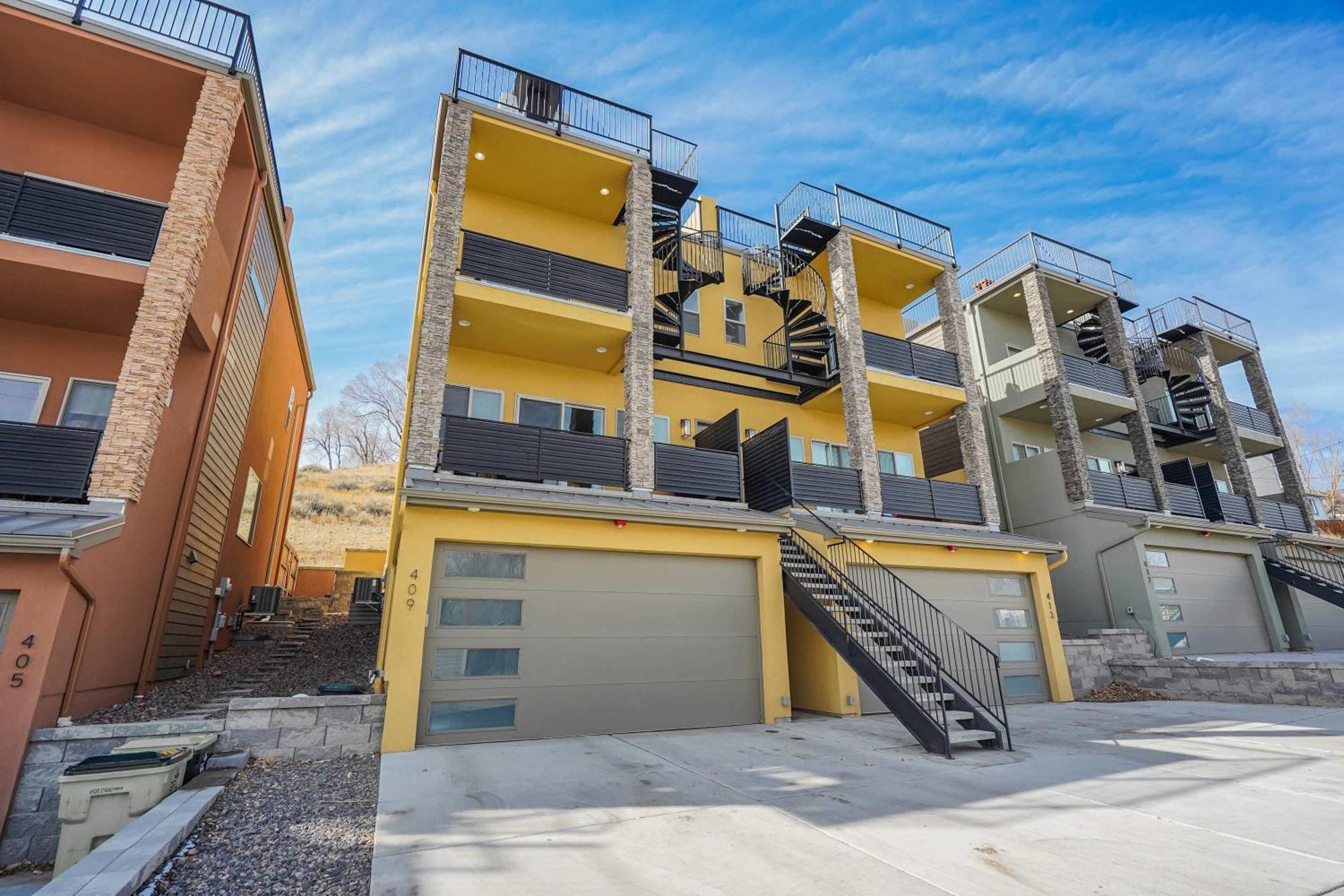 The Chestnut Downtown Rooftop Deck W Firepit Villa Colorado Springs Exterior photo