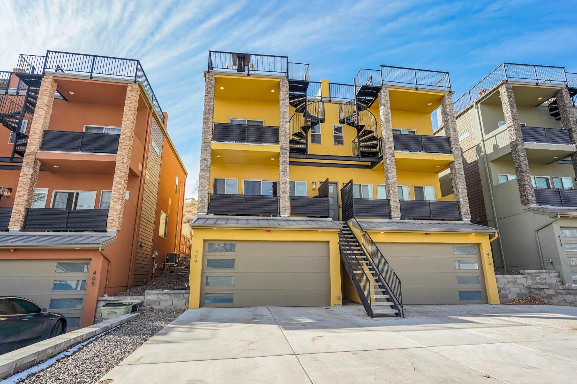 The Chestnut Downtown Rooftop Deck W Firepit Villa Colorado Springs Exterior photo